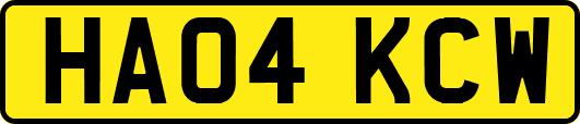 HA04KCW