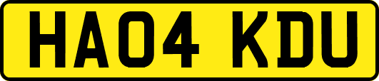 HA04KDU