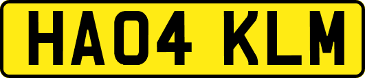 HA04KLM