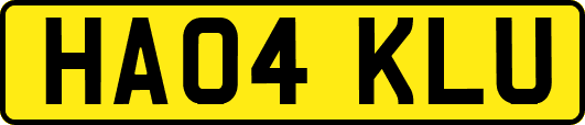HA04KLU