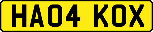 HA04KOX