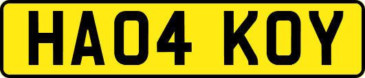 HA04KOY