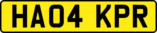 HA04KPR