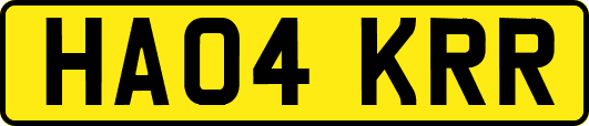 HA04KRR