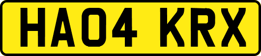 HA04KRX