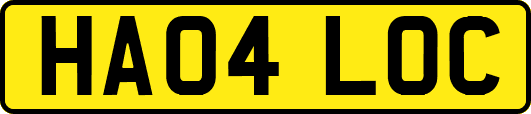 HA04LOC