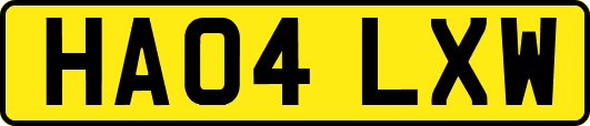 HA04LXW