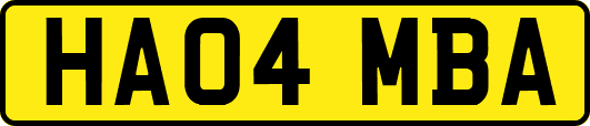 HA04MBA