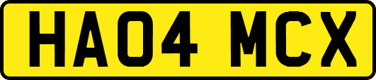 HA04MCX