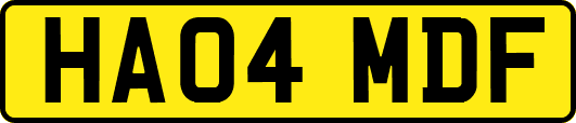 HA04MDF