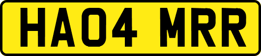 HA04MRR