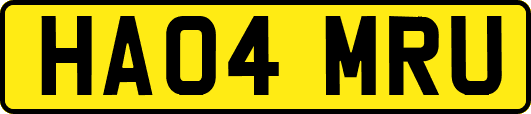 HA04MRU