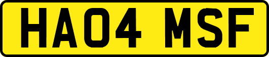 HA04MSF