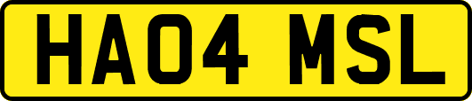 HA04MSL
