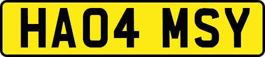 HA04MSY