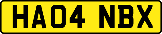 HA04NBX
