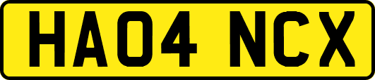 HA04NCX