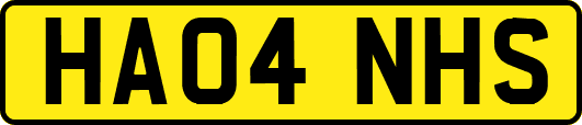 HA04NHS