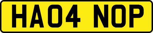 HA04NOP