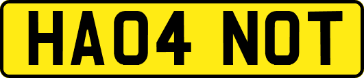 HA04NOT