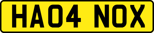 HA04NOX