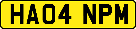 HA04NPM