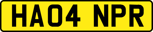 HA04NPR