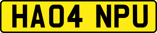 HA04NPU
