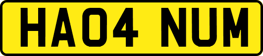 HA04NUM