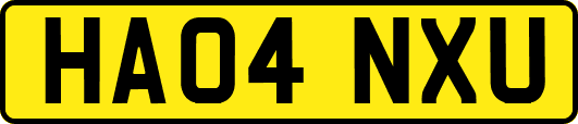 HA04NXU