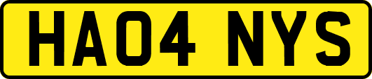 HA04NYS
