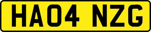 HA04NZG