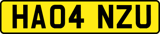 HA04NZU