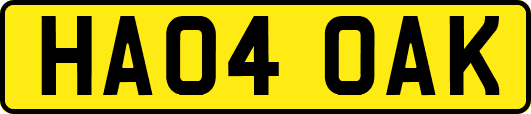 HA04OAK