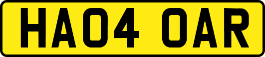 HA04OAR