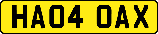 HA04OAX