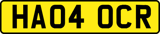 HA04OCR