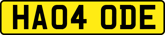 HA04ODE