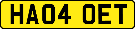 HA04OET