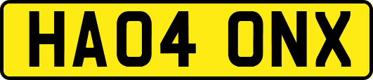 HA04ONX