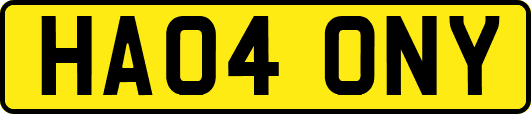 HA04ONY