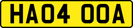 HA04OOA
