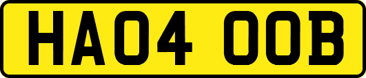 HA04OOB