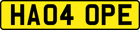 HA04OPE