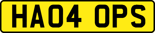 HA04OPS