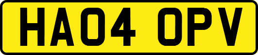 HA04OPV