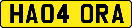 HA04ORA