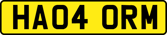 HA04ORM