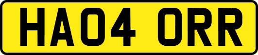 HA04ORR