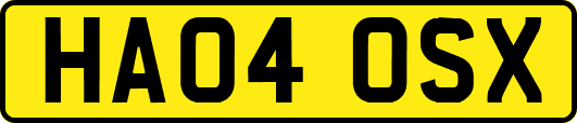 HA04OSX
